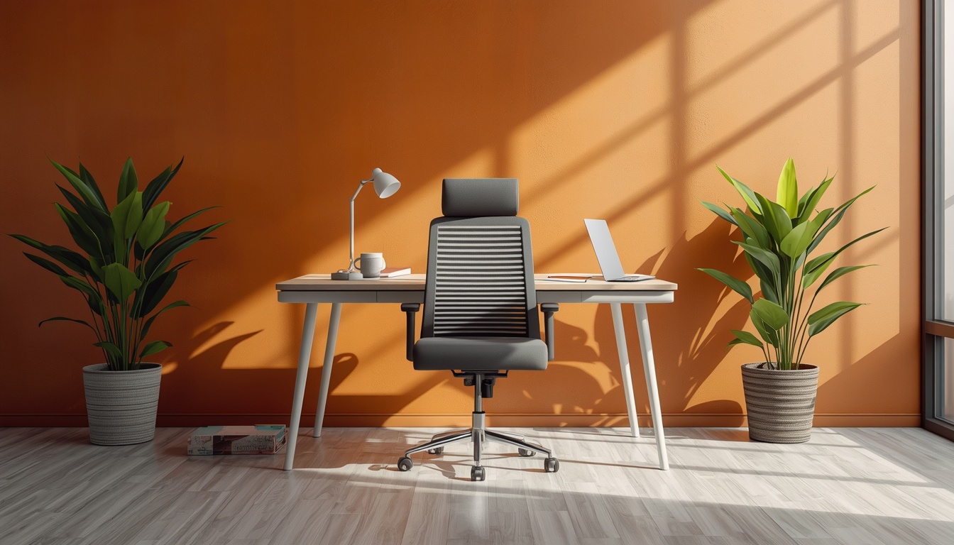Movementspineie ergonomic chair and desk arrangement