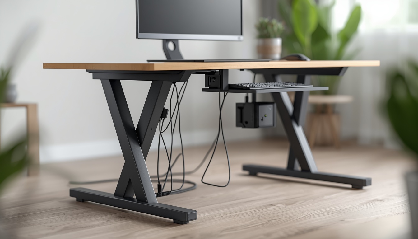 Movementspineie standing desk cable management